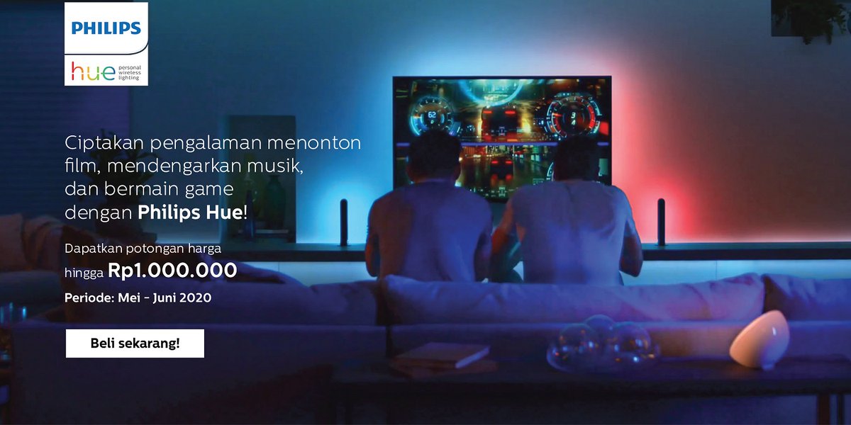 anugrahANP's tweet photo. Pengen suasana kamar jadi lebih hidup.. dapat diubah kapan pun.. sekarang dengan PHILIPS HUE kamu sudah bisa mendapatkan 16juta warna.. dapatkan diskon hingga 1juta cek https://t.co/I0JAKkqlRT https://t.co/ucHr4NJ1zm