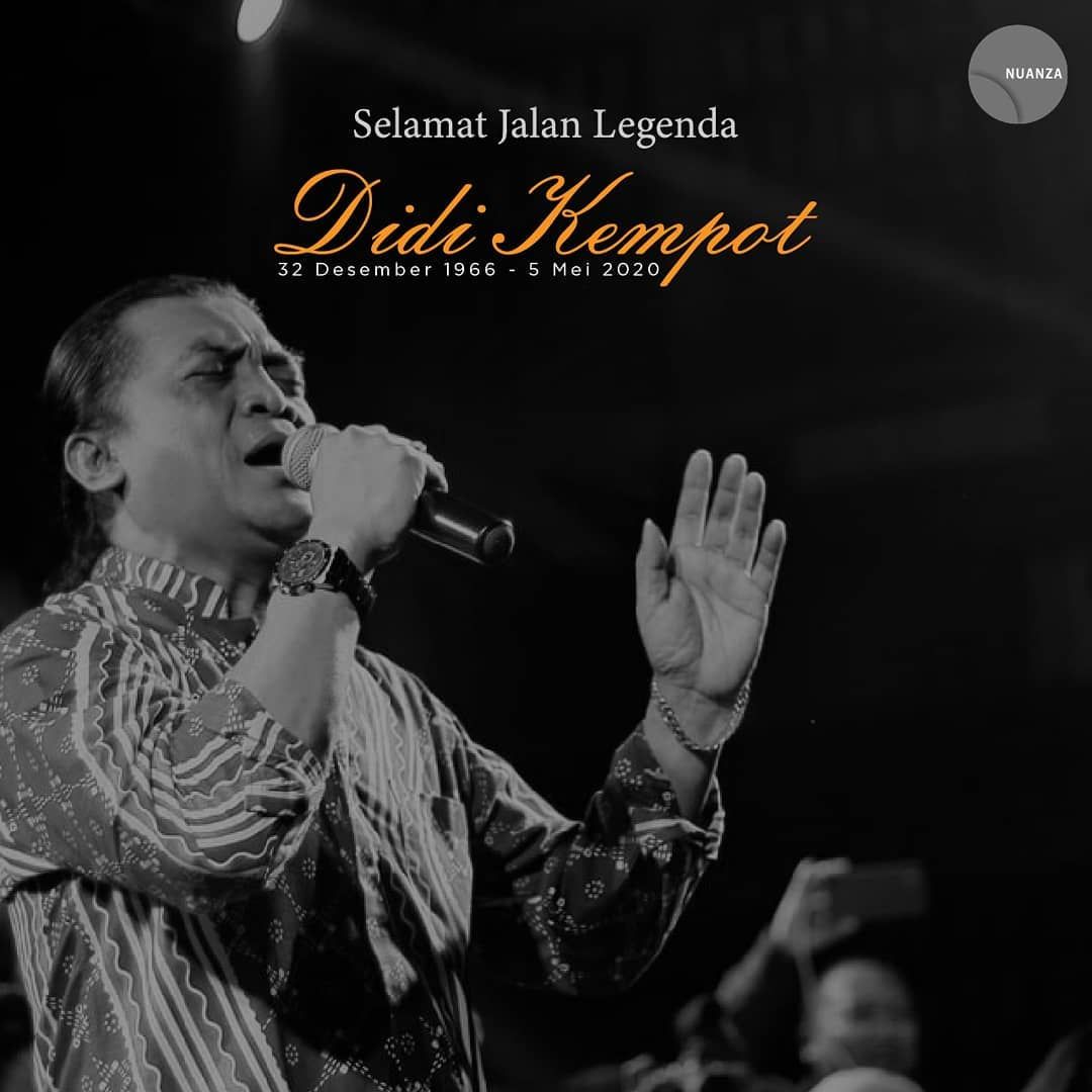 tonaybaxer's tweet photo. selamat jalan sang legenda pak de didi kempot karya mu akan abadi #sobatambyarberduka https://t.co/PqPpzwTDgZ