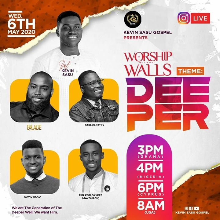 GospelHauz's tweet photo. Join us this wednesday for another intimate moment in God’s presence. This Wednesday on the handle - @kevinsasugospel . God bless you  #KSG #DIVINEIMPACT @bsladenow @david_okao @the.eventive_xperience @efegraceofficial @maverickcitymusic @ghchristianeven… https://t.co/gzKTtk8eub https://t.co/b8oD2Jc3gr