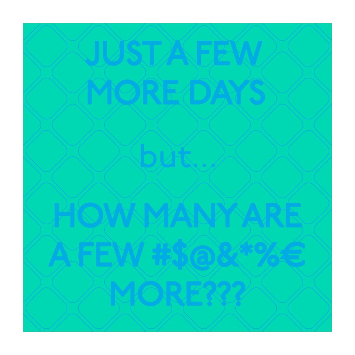 blamepangolin's tweet photo. How many are a few more??? #pangolin #artsaves #sarcastic #fewmoredays #howmany https://t.co/nydwq3pmzX