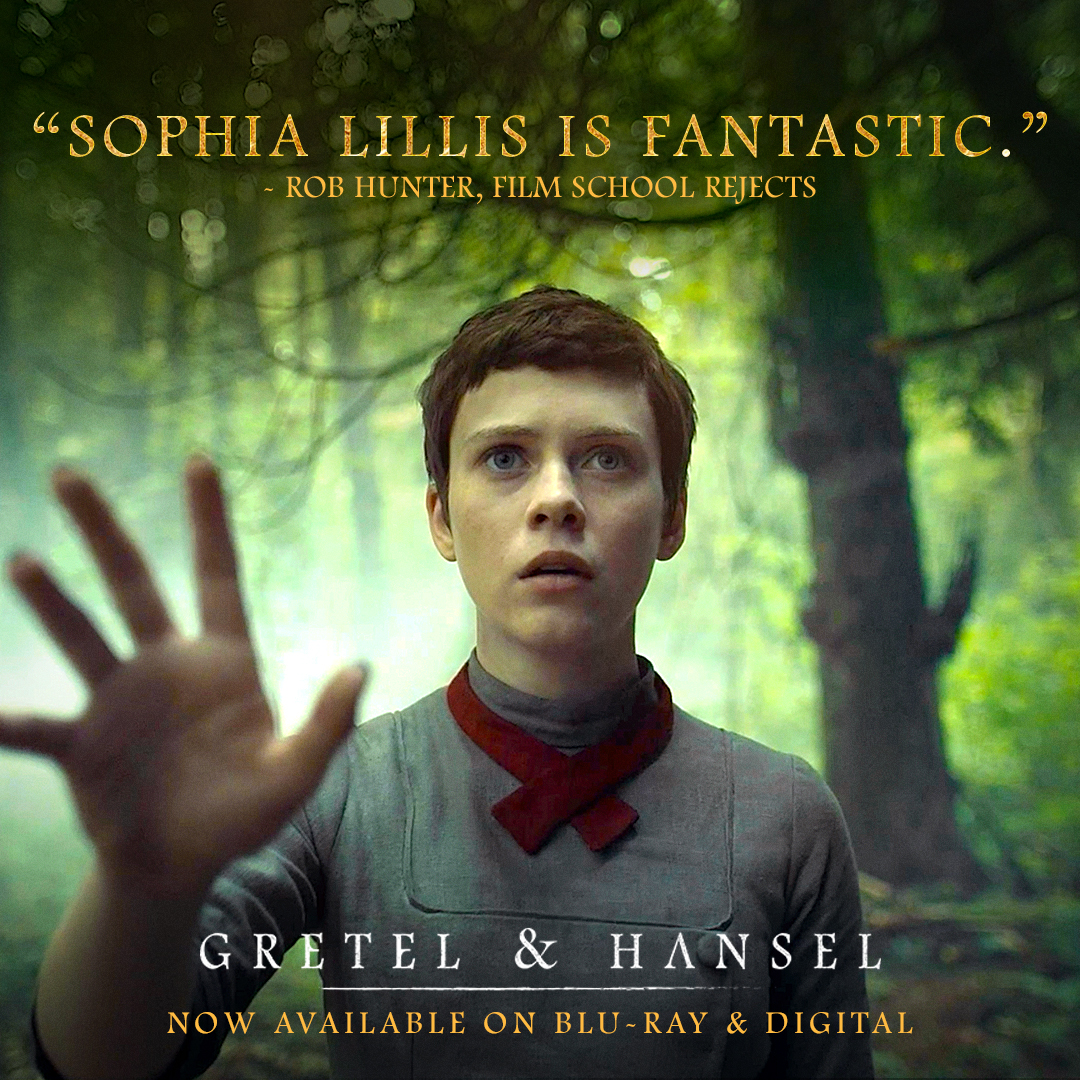 Critics rave, "@SophiaLillis is fantastic." Watch Osgood Perkins's twisted take on a classic tale from home: bit.ly/GetGretelAndHa… #FollowTheCrumbs #GretelAndHansel