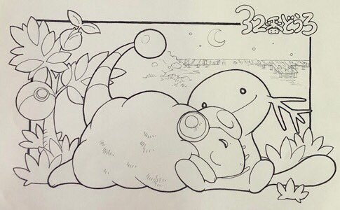 わたあめ 線画だけアナログで描いてスキャンして色塗ってた時代のやつ わたあめ 線画だけアナログで描いてスキャンして色塗ってた時代のやつ