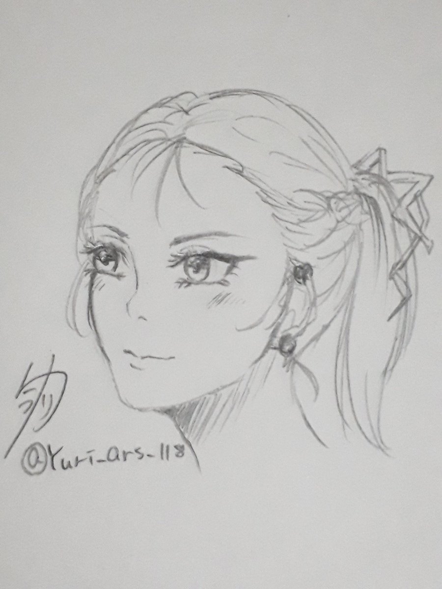 #フォロワーさんの絵を自分の絵柄でリメイクする
このタグに反応いただきました!
チロルさんの絵をリメイクさせていただきました!✨
ありがとうございます!?
女性は結構描きやすい(*'ω`*)
@chiroru8585