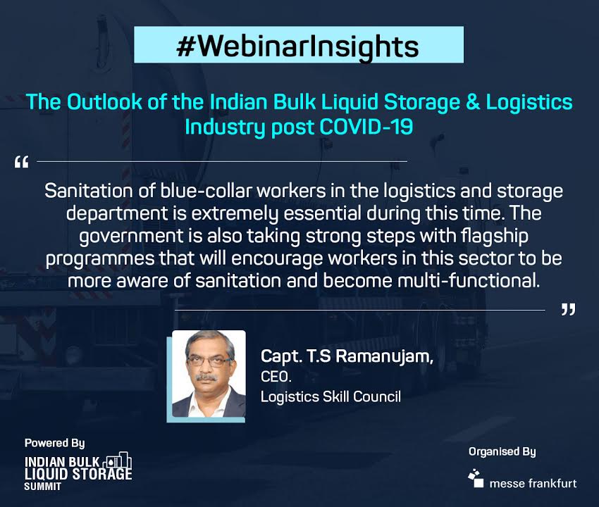 iblssummit's tweet photo. #WebinarInsights

Talking about the various ways, in which the #shippingindustry can train and improve the #logistics department, Capt. T.S Ramanujam shared his views during the @iblssummit  #webinar https://t.co/xoRs1kwvNY