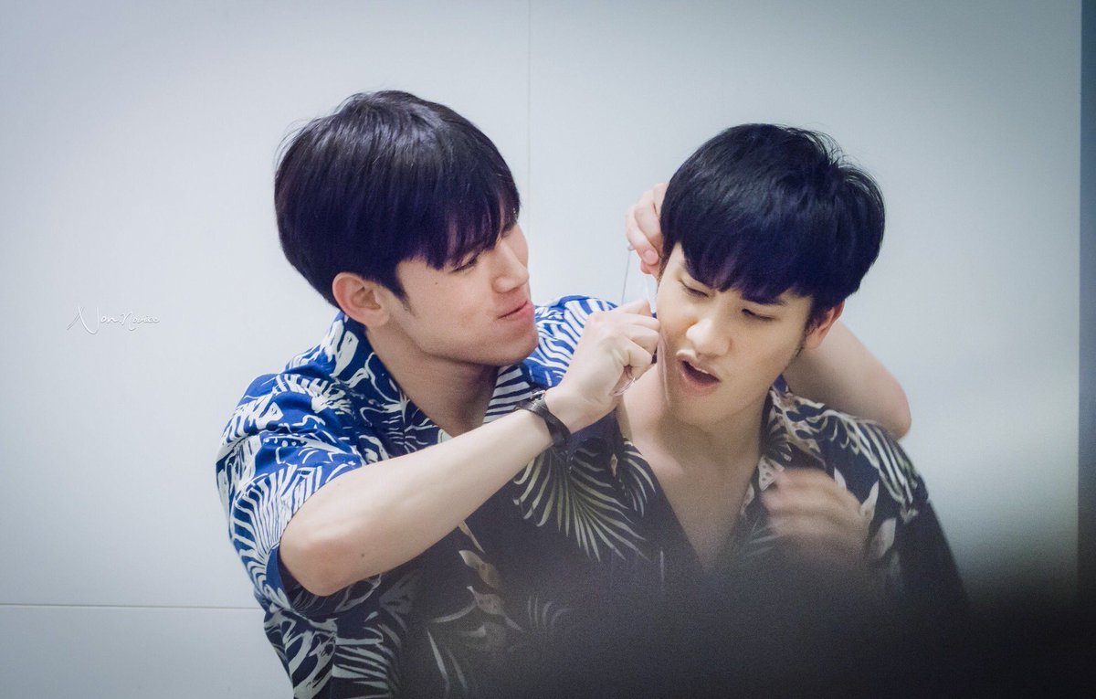 hmu_lwin's tweet photo. BF = actually boyfriend 
@Tawan_V 
#เตนิวcomingback https://t.co/HEVKZUKKi7