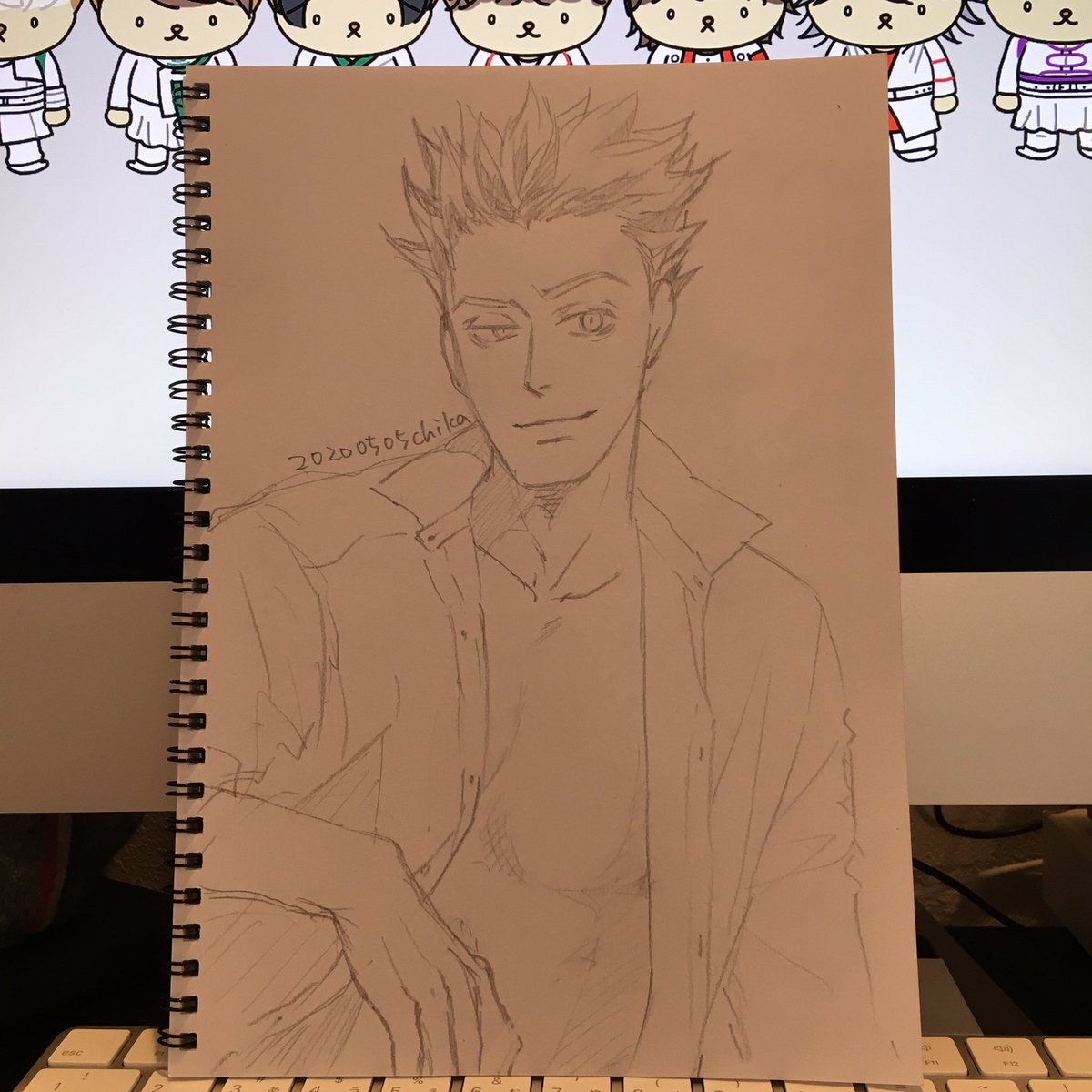 もいっちょ!
雄み全開のぼっくん
#エアスケブ 