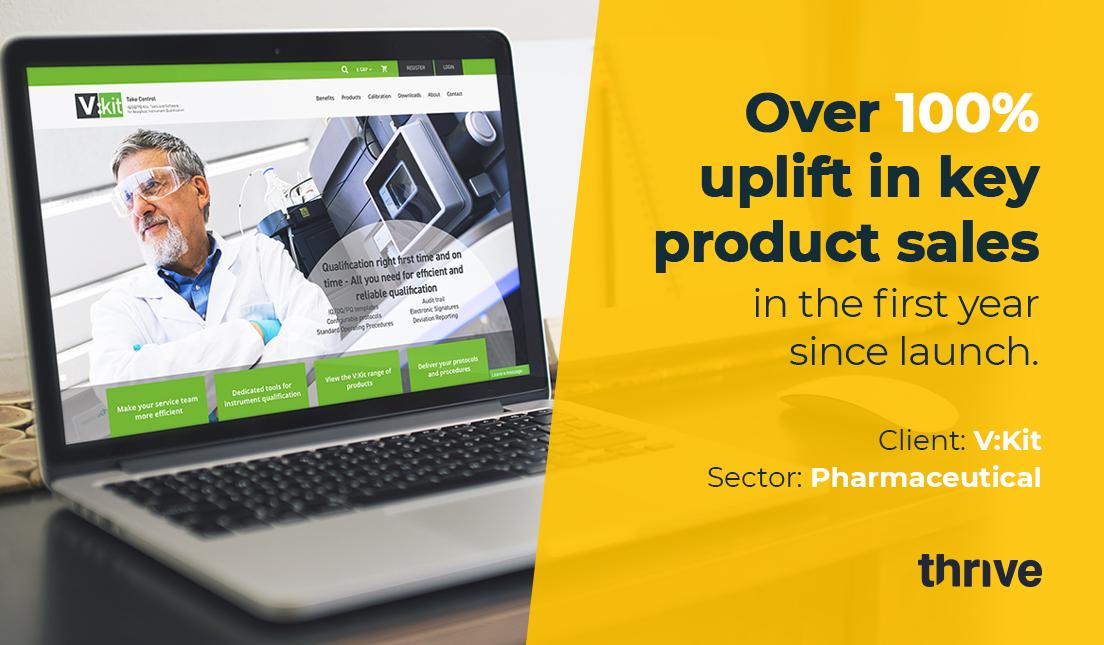 Increasing website leads by enhancing the customers' online journey - something we did with great results for pharmaceutical client V:KIT

👉 v-kit.com 

#greatworkthatworks #pharmamarketing #websitedesign #leadgeneration #uxdesign