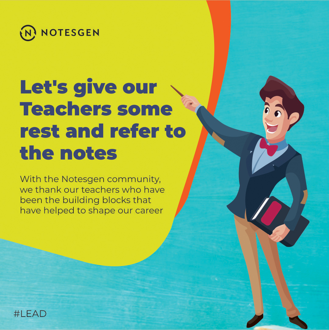 notesgen's tweet photo. Notesgen appreciates all the teachers changing lives of millions of students everyday!

#ThankATeacher #Learn #Notes #Notesgen https://t.co/xJntVlHNco