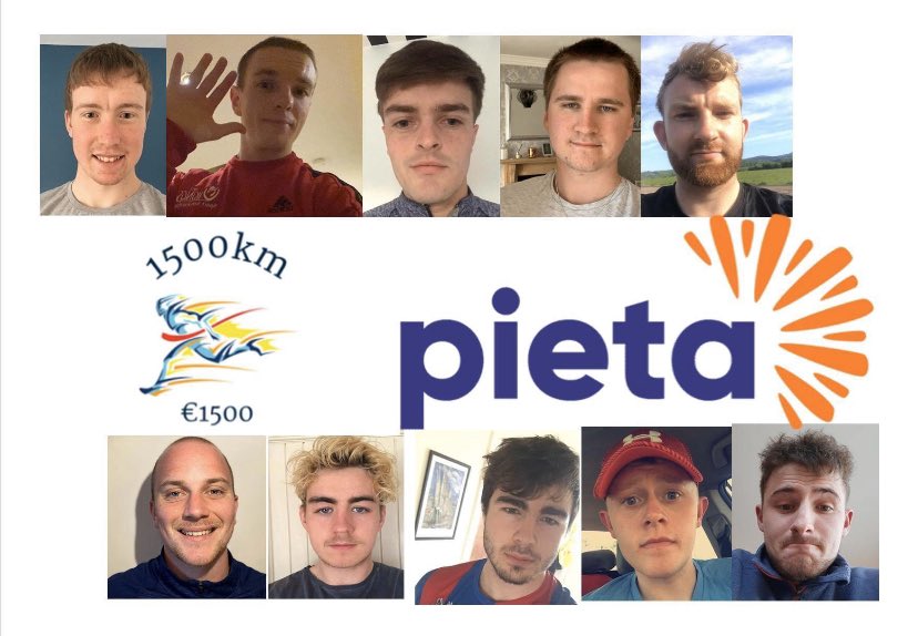 BallinroadFC's tweet photo. The lads have just smashed their original €1500 target!
Proud to see players using this time in #lockdown to keep their fitness ticking over whilst raising funds for @pietahouse! Link to donate on fb

@damienwlr @damiengeoghegan @WaterfordSport @DungarvanLeader @DungarvanObserv https://t.co/cyeo4VLPui