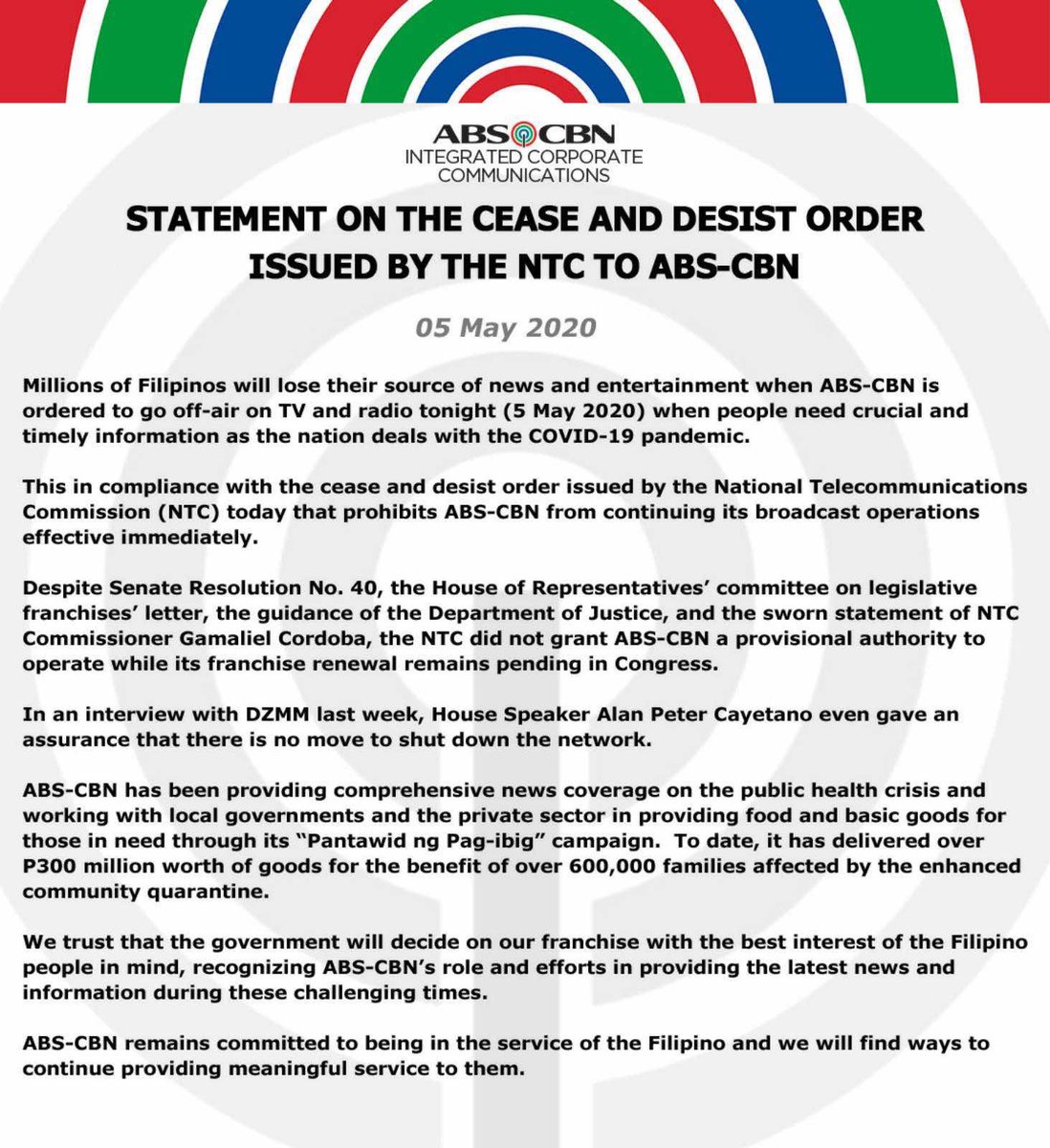starmagicphils's tweet photo. #NoToABSCBNShutDown https://t.co/iFS3lNooHJ