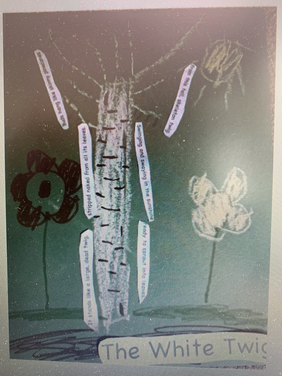 LeafyTrailsFS's tweet photo. Such a lovely Spring poem from a P3 pupil with beautiful illustrations #literacy #poetry #creativewriting #similies #alliteration #writingprompts #writing #artist #artwork @OyneSchool https://t.co/zPs7FjbFcp