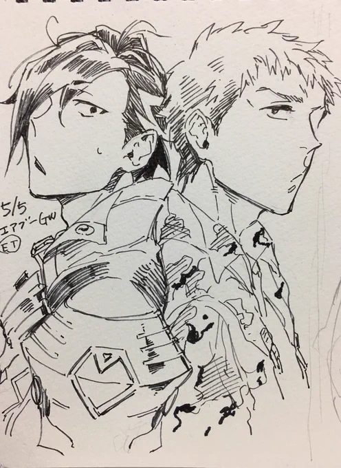 オリッドくん(@boro77920 )へ エアスケブ 