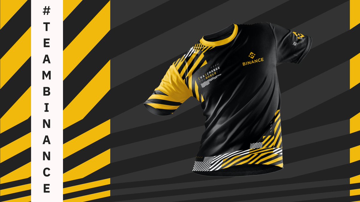 binance's tweet photo. Summer is coming and it's about time to start diversifying our #Binance merch portfolio!

Would you rock a #TeamBinance shirt? https://t.co/bM3dJ9OEgz