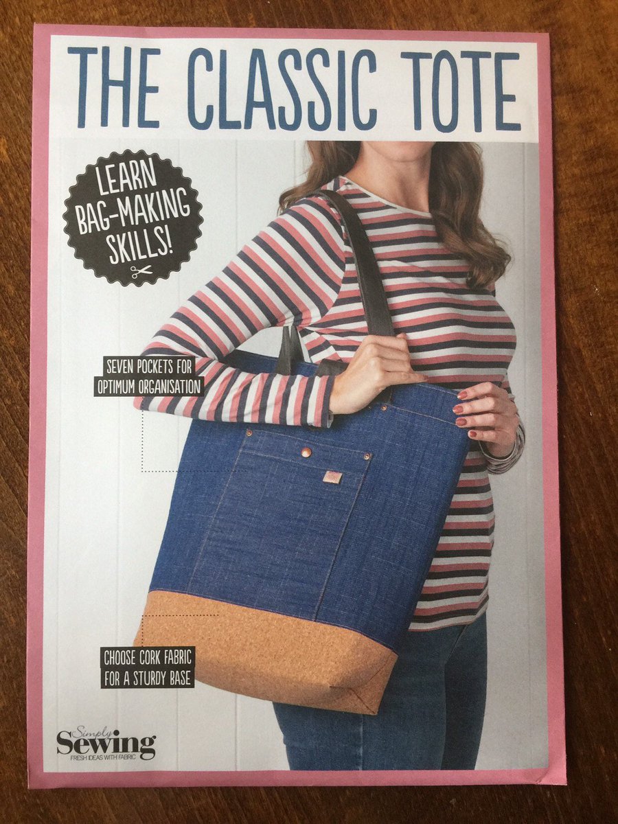 WatsonsVintage's tweet photo. ONLY ONE OF THESE FABULOUS SEWING PATTERNS LEFT in my #etsy shop: BRAND NEW Uncut & Unopened Simply Sewing Pattern 'The Classic Tote’ - Learn Bag Making Skills - Sewing - Sewing Project https://t.co/fD6YU2aPVy #SewingPattern #LearnBagMaking #TheClassicTote #SimplySewingPattern https://t.co/uvzAeRDLax