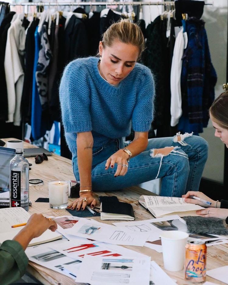 -fashion editor.Having lots of responsibilities. Coffee. Overlooking every part of the process. Creating. Planning. Managing. Presenting. Working at vogue. Attending shoots and shows.
