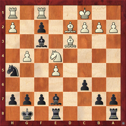 CazHansen's tweet photo. Daily Chess Training:
Carlsen-Ding Liren
Carlsen Inv (Chess24) 2020
Black to move - what is the best continuation? (more than the first move needed for a complete answer)
#chess #MagnusInvite #winningquickly @MarkTWIC https://t.co/hnMMkxaLXq