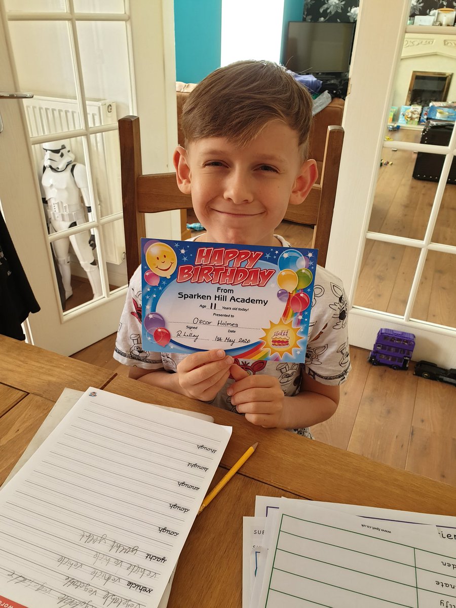 lholmes4's tweet photo. @SHAWorksop Oscar says thank you. He was so happy to receive this today. https://t.co/Ac5o02nrpP