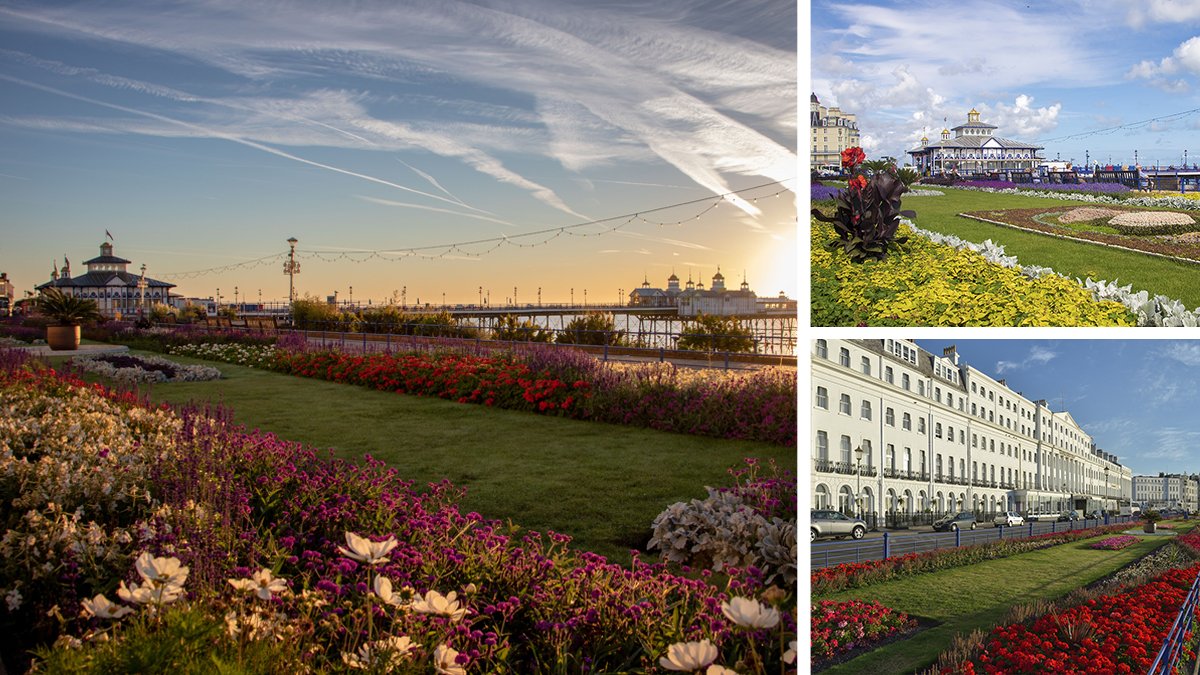 This week we're commemorating the 75th anniversary of VE day! Did you know that in WW2 the Carpet Gardens were dug up to grow onions, much to the dismay of residents. Legend has it that the council didn't even get the chance to harvest the crop as soldiers got there first!