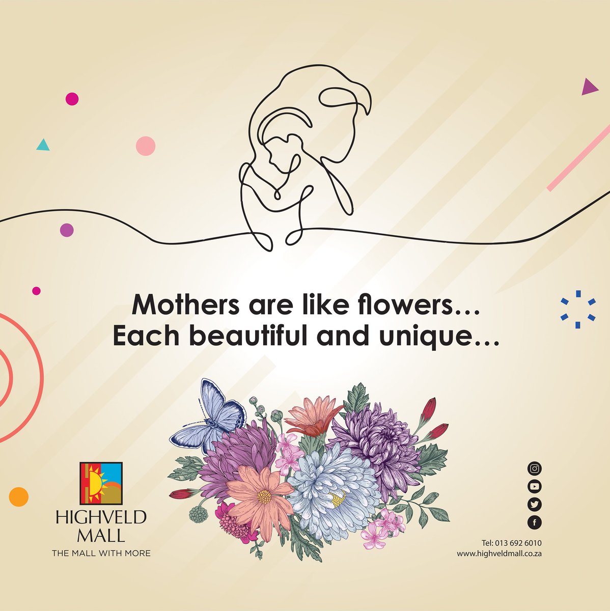 Remember to make her feel special... #themallwithmore #highveldmall #mothersday