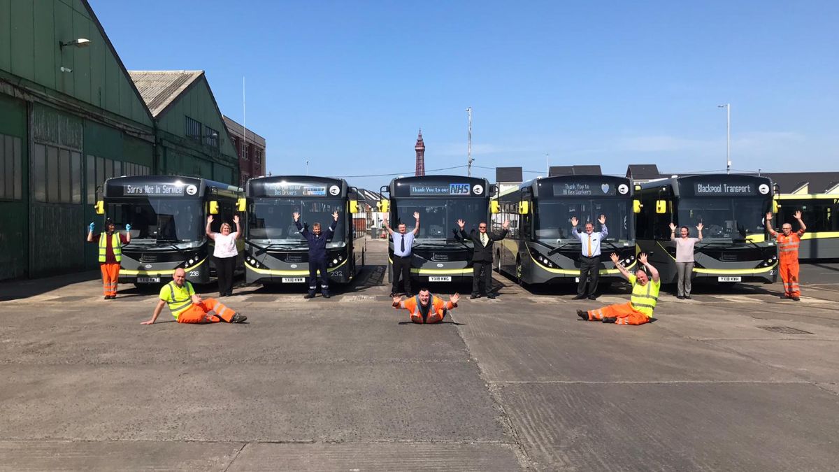 BPL_Transport's tweet photo. Today, we're celebrating all those who are keeping the wheels turning and essential workers moving during these unprecedented times. We're very proud to work alongside some incredible teams. #ThankYouBusWorkers 👏👏@CPT_UK https://t.co/2wPf5RDyvz