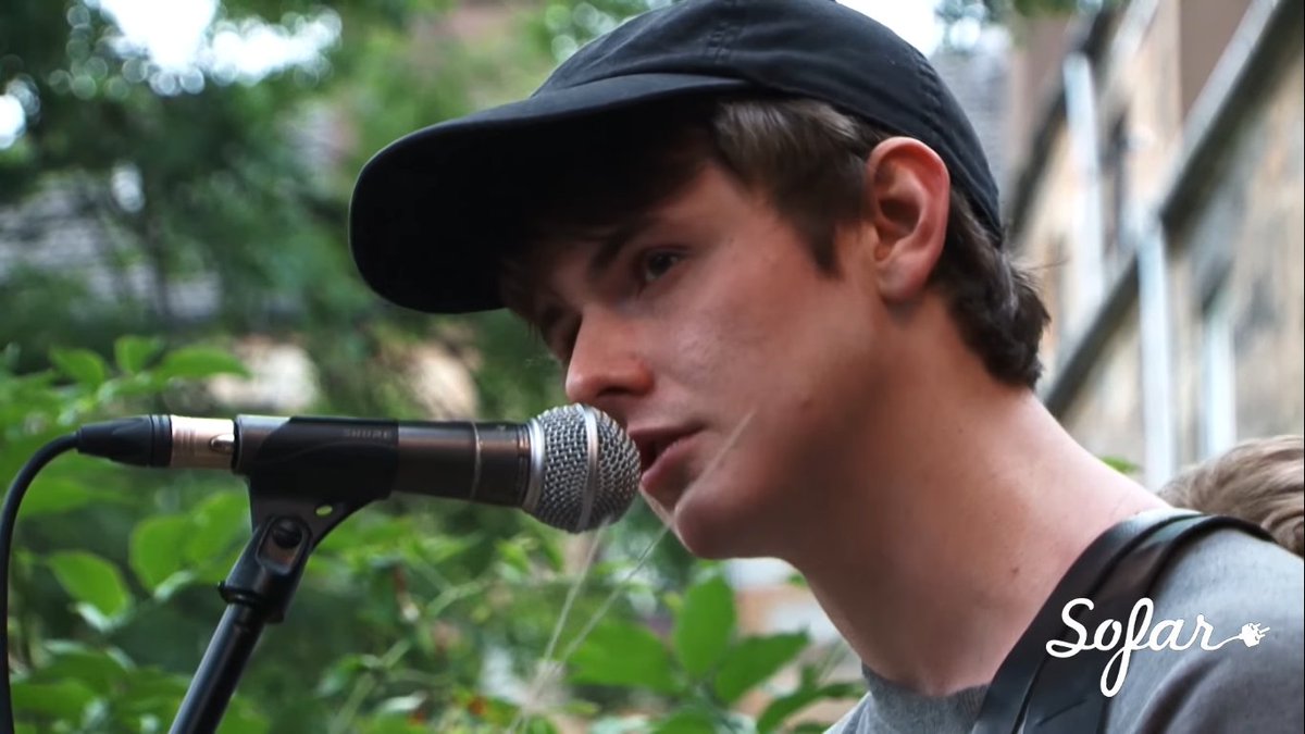 SofarGlasgow's tweet photo. We're throwing back today to 2017, when 
@DeclanWelsh performed 'Lull' for us outside in a garden by the fire. Better times - infinitely better times! 
📺Watch here 👉https://t.co/tlB1I6wEGt #sofarsounds #glasgow #declanwelsh https://t.co/27TIcMTxUR