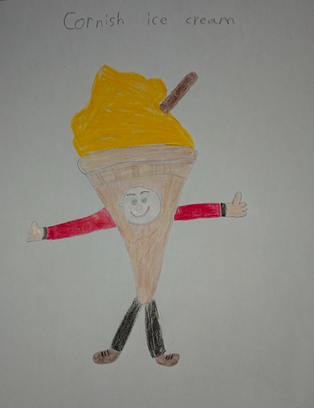 Well done Riley for designing your mascot! <a href="/PensansSchool/">Pensans School</a> @CornishPiratesInTheCommunity
