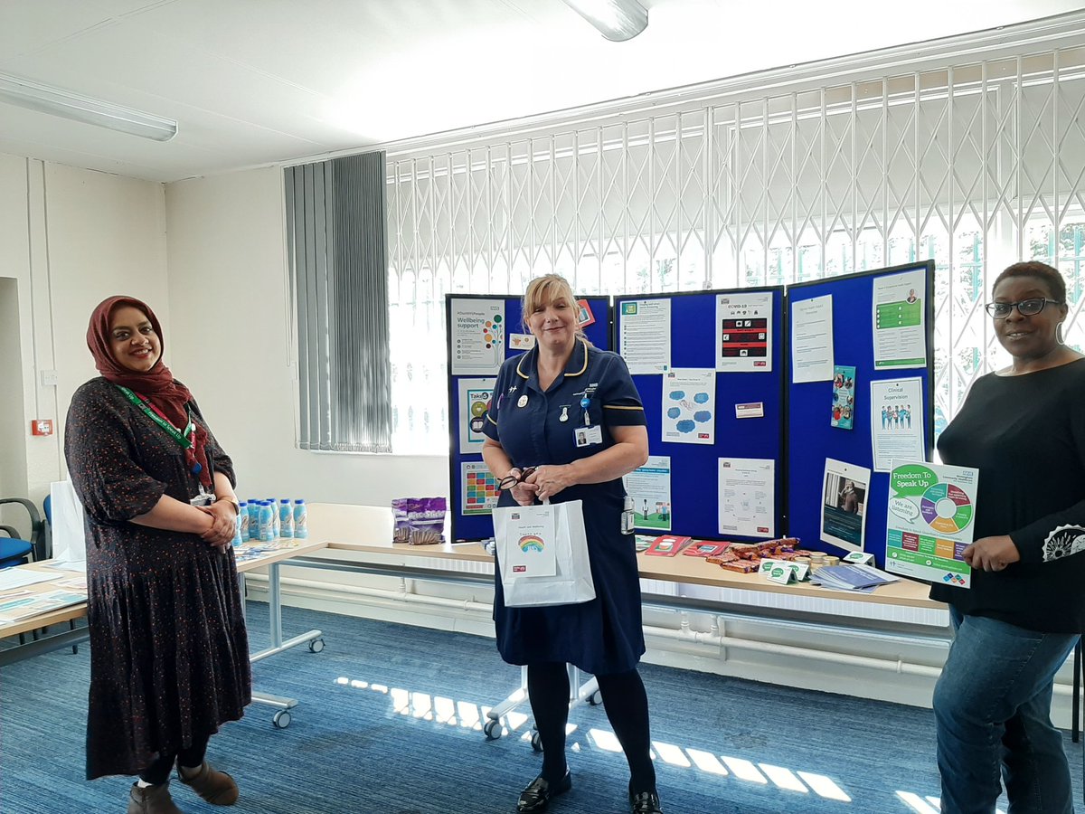 TeamODBCHC1's tweet photo. #BCHC FTSU Guardian Alis Rasul offering advice &amp; support to colleagues at St Stephen's Centre https://t.co/Tz97402HFw