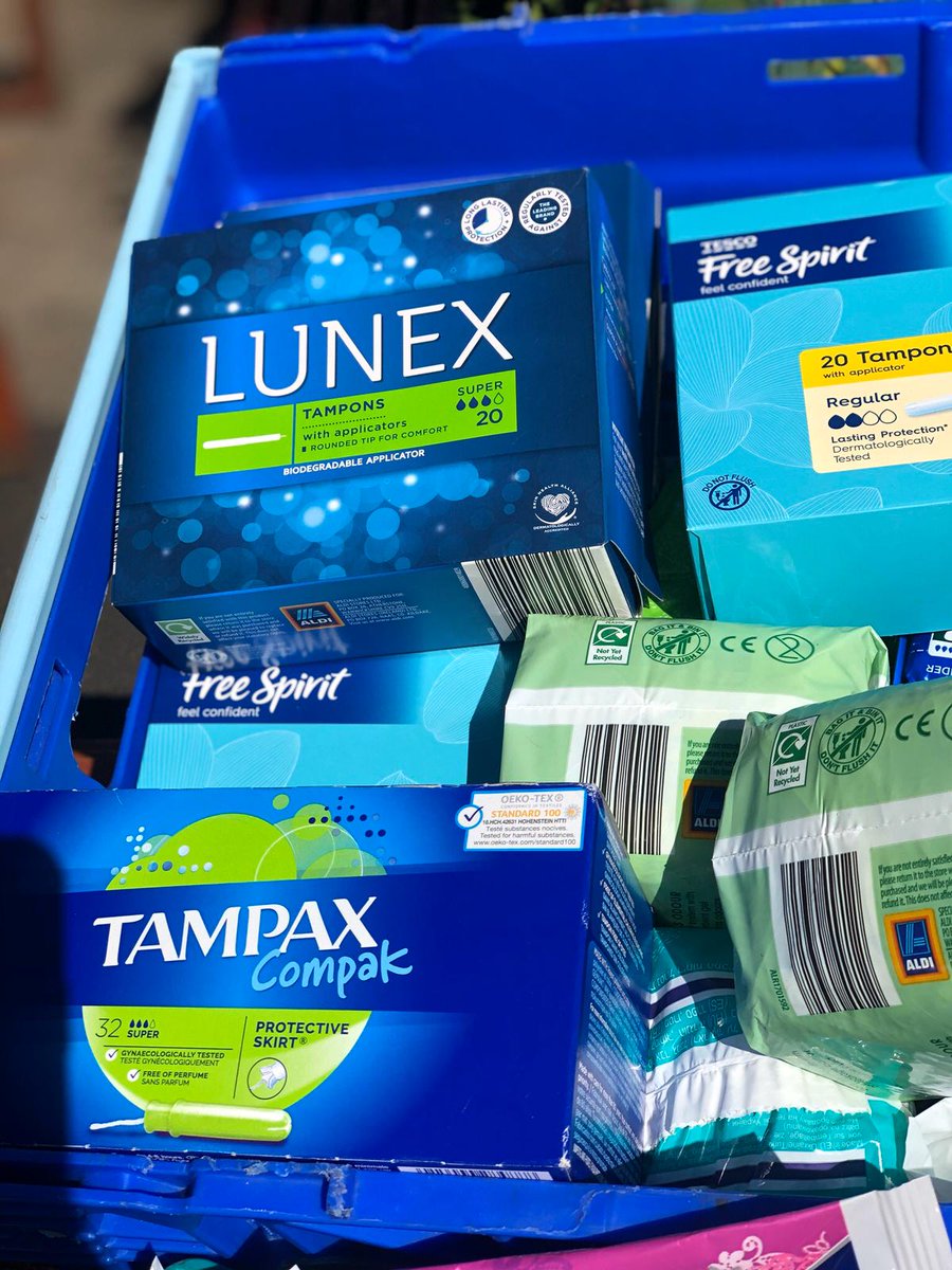 Bidefordcommun1's tweet photo. PERIOD POVERTY/ HYGIENE
Recently we have seen an increase in requests for sanitary products 
This is VERY important 
Today we have been able to provide this and remove the embarrassment by simply offering it amongst the food items today 
Thankyou to @wythfoodbank for sharing.❤ https://t.co/A2lWqcMWPo