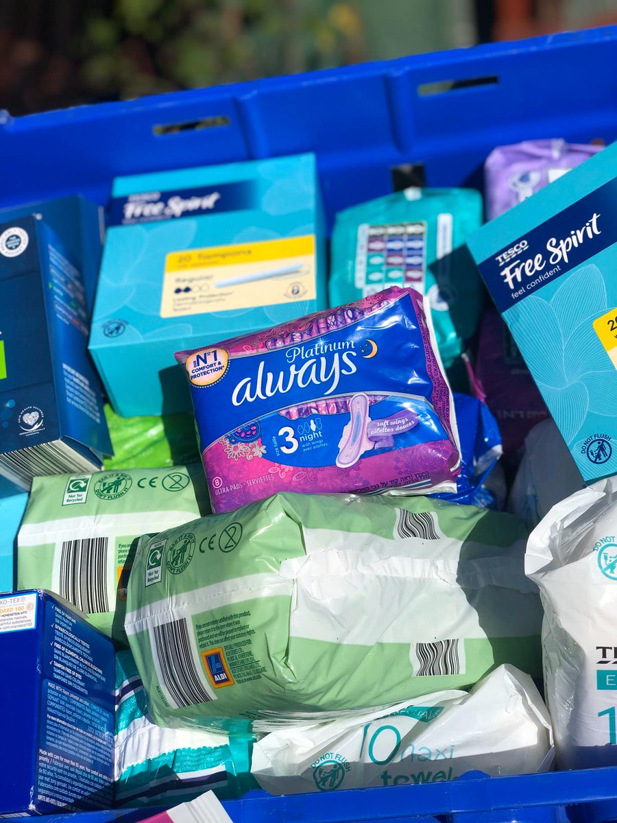 Bidefordcommun1's tweet photo. PERIOD POVERTY/ HYGIENE
Recently we have seen an increase in requests for sanitary products 
This is VERY important 
Today we have been able to provide this and remove the embarrassment by simply offering it amongst the food items today 
Thankyou to @wythfoodbank for sharing.❤ https://t.co/A2lWqcMWPo