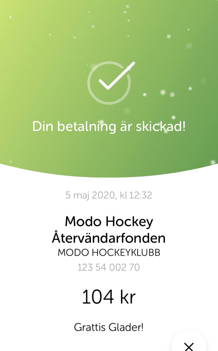 Grattis till nytillskottet <a href="/FredrikGlader/">Fredrik Glader</a>! Skickar en peng till lagbygget!

Om du värvar Hedberg, Viklund, Westerlund och Lavoie för summan går jag med plankorna på ryggen till Övik och bygger dig din alldeles egna padelhall. #modose