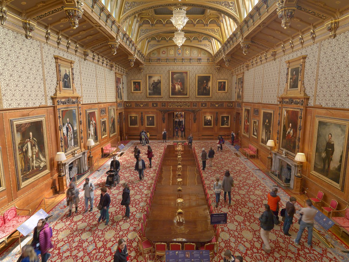 visitwindsor's tweet photo. #OTD 199 years ago, Napoleon Bonaparte died.
To celebrate the end of the Napoleonic Wars, the #WaterlooChamber was designed at #WindsorCastle.
You can virtually explore this imposing room via the link:
https://t.co/hVZtrryMjJ https://t.co/3eweQ2PxAD