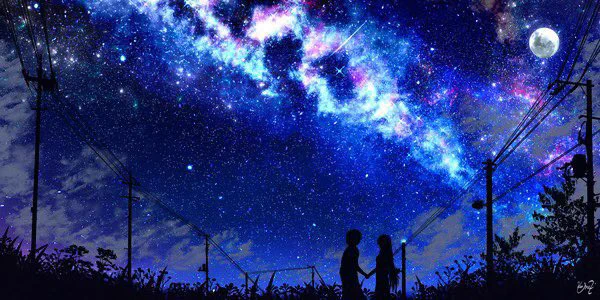 青の星空 