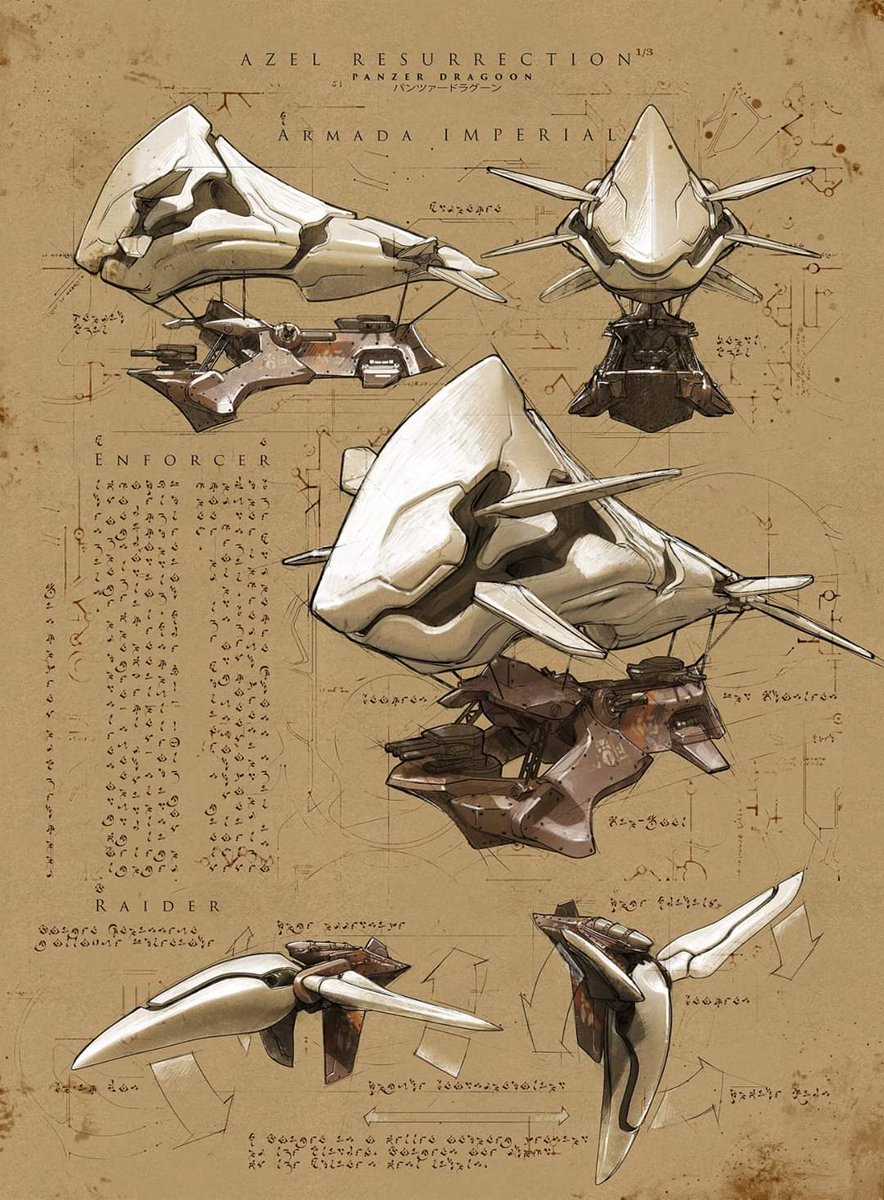 Xbudz's tweet photo. Imagine if the #AzelResurrection #PanzerDragoonRPG leaks were true. Is Sega working on this in-house?  I wonder when they would choose to reveal it.

This artwork in intriguing. https://t.co/IhRiaqLZyk