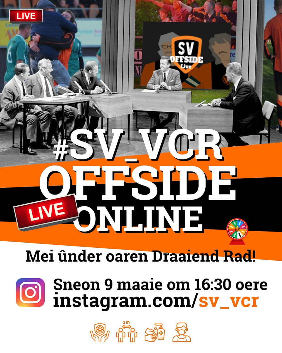 sv_vcr's tweet photo. SV OFFSIDE - Koop je bordjes voor het draaiend rad nu al via Piekje (0653247667). https://t.co/Jd1MDl8YGR