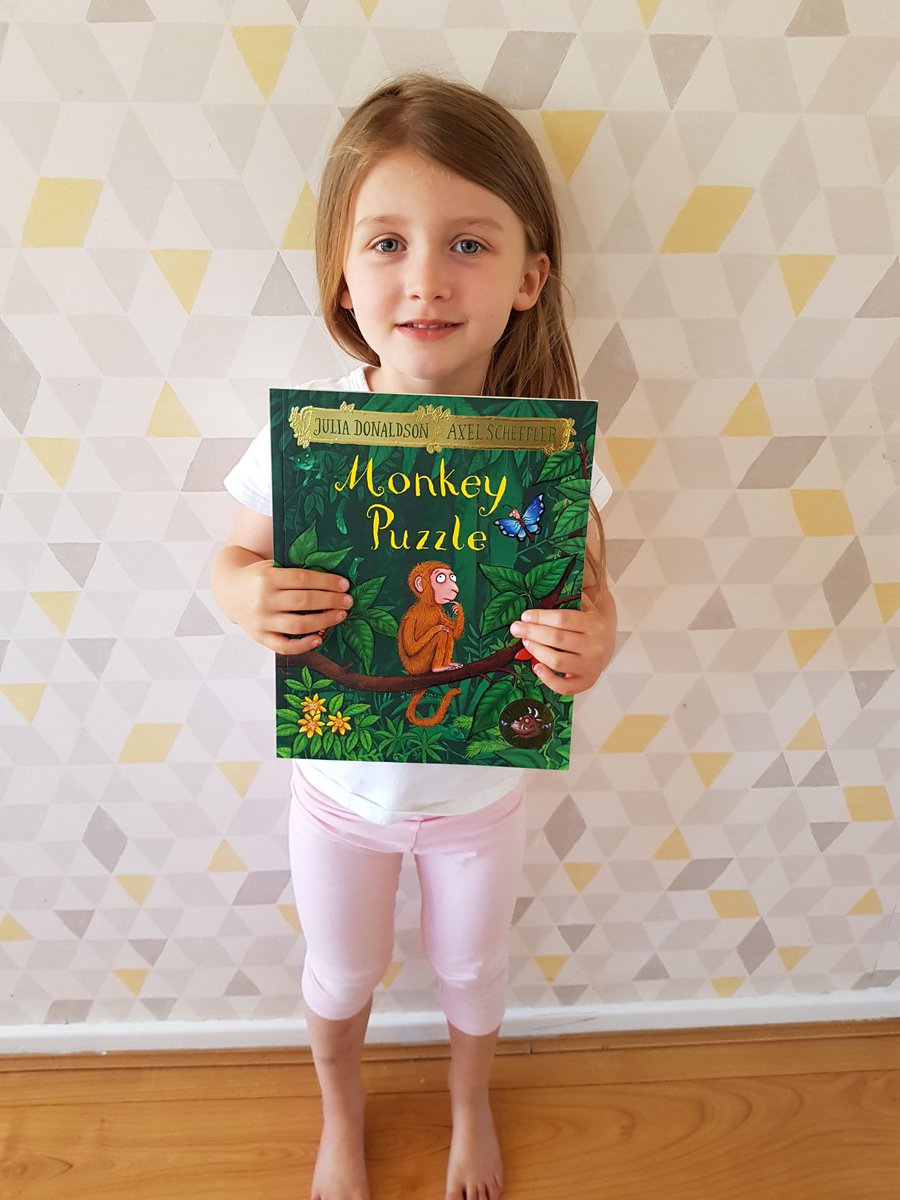 bethdaisyviolet's tweet photo. @MuchwooltonFS Daisy loved listening to Miss Cole reading Monkey Puzzle. We read it again with our own book and Daisy then wrote some sentences. It really motivated her seeing Miss Cole. Thank you!!! https://t.co/gk0NcOVczT