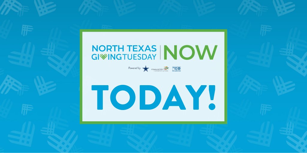 NTxGivingDay's tweet photo. Today is #NTxGivingTuesdayNow, where we prove that COVID-19 can't cancel community, generosity, or kindness! From now until midnight, give to among 3,000+ nonprofits impacted by the coronavirus: https://t.co/BQ831UBlxa

@GiveWisely @UnitedWayDallas @dallascowboys 
#somegoodnews https://t.co/yBwt424YfC