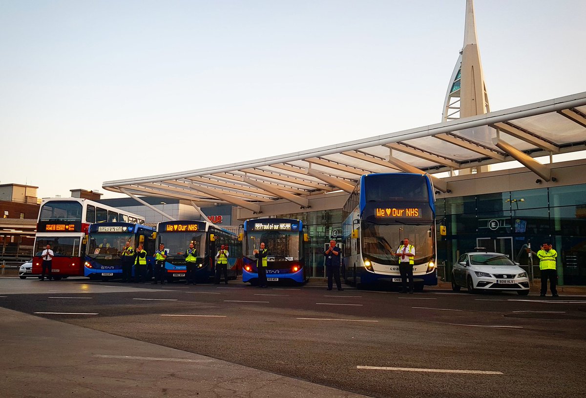 #Portsmouth bus workers united
<a href="/StagecoachSouth/">Stagecoach South</a>
@FirstPortsmouth
<a href="/pcitycoaches/">Portsmouth City Coaches</a>
<a href="/portsmouthtoday/">Portsmouth City Council</a>

#ThankYouBusWorkers