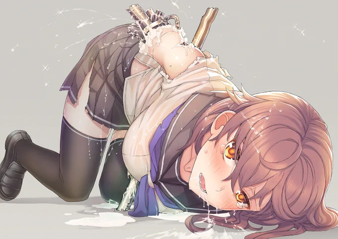 チマチマと描いてたメカバレ注意絵。久々に残酷な感じになったので罪悪感しかないゾ。 