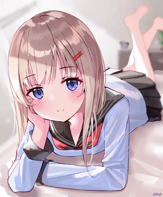 #オリジナル 
おはよっ 
