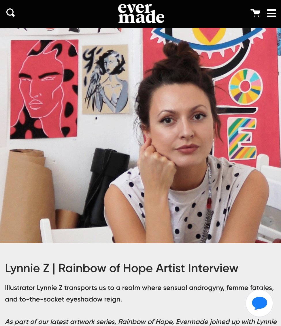 Lynnie_Z's tweet photo. My Rainbow of Hope interview for @evermadeUK 🌈Feat. dreamy new playlist https://t.co/LbTX7MePxF https://t.co/4Xc4vnWzp0