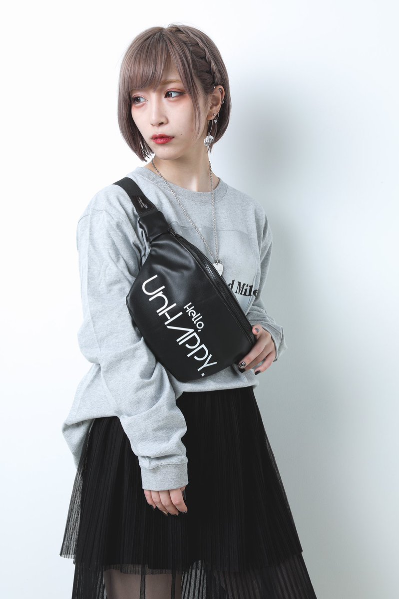 ReoNa Hello,UnHAPPY. ボディバッグ ReoNa Hello, UnHAPPY ボディバッグ ReoNa Hello,UnHAPPY. ボディ