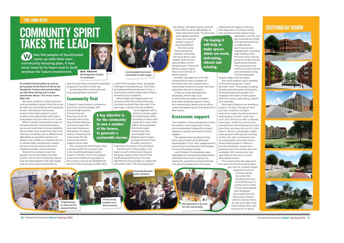 Development_BP's tweet photo. Take a look 👀 We're passionate about #communityLedHousing here at UC in #Bristol. That's why we've teamed up with @SouthmeadDT and @yarlingtonhg to help deliver the largest community-led housing scheme in the UK! Read what we think below👇👇 https://t.co/gJnLyW5jmB