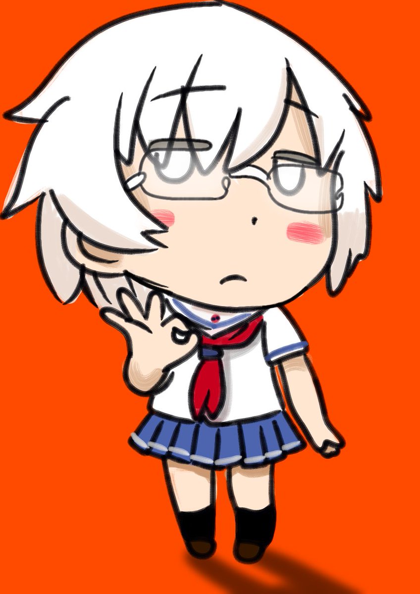 だっち 随分古いイラストにご反応頂き恐縮です 上野さんは不器用 という作品のキャラです 中学1年生の女子生徒 眼鏡をかけていて 理科室ではよく読書をしている 出典 Wiki って 何処かで見たようなキャラですね 顔は こんな感じです