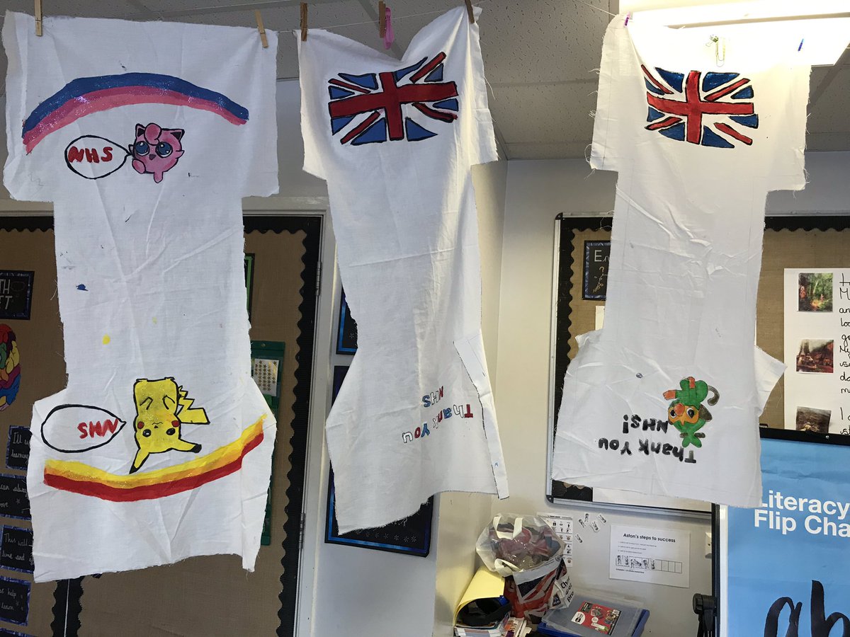 Update on our bags ! Designs all complete ✅Now hanging to dry ready for the sewing tomorrow 😁@AmethystEPS <a href="/TurquoiseEPS/">Turquoise Class Elaine</a>