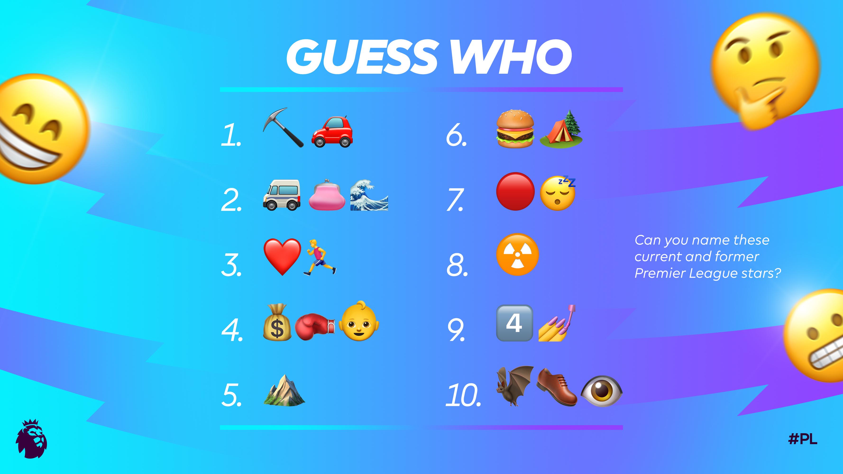 Can you guess the Premier League club from the emojis?