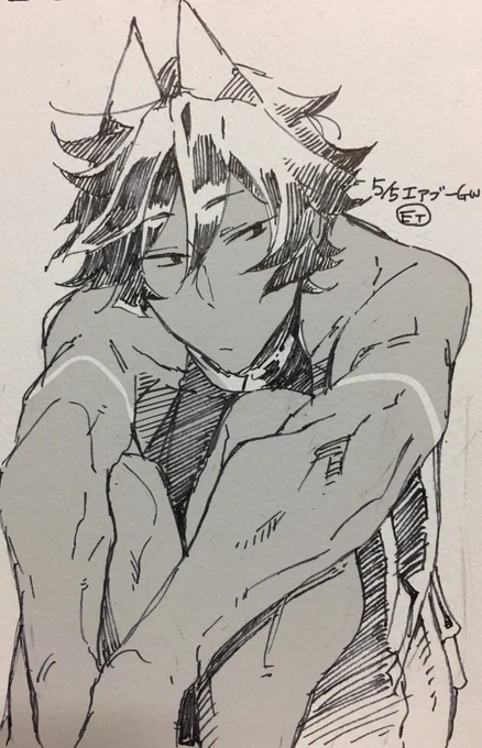 りょらさん(@ryooorasan )へ! エアスケブ オチャン 