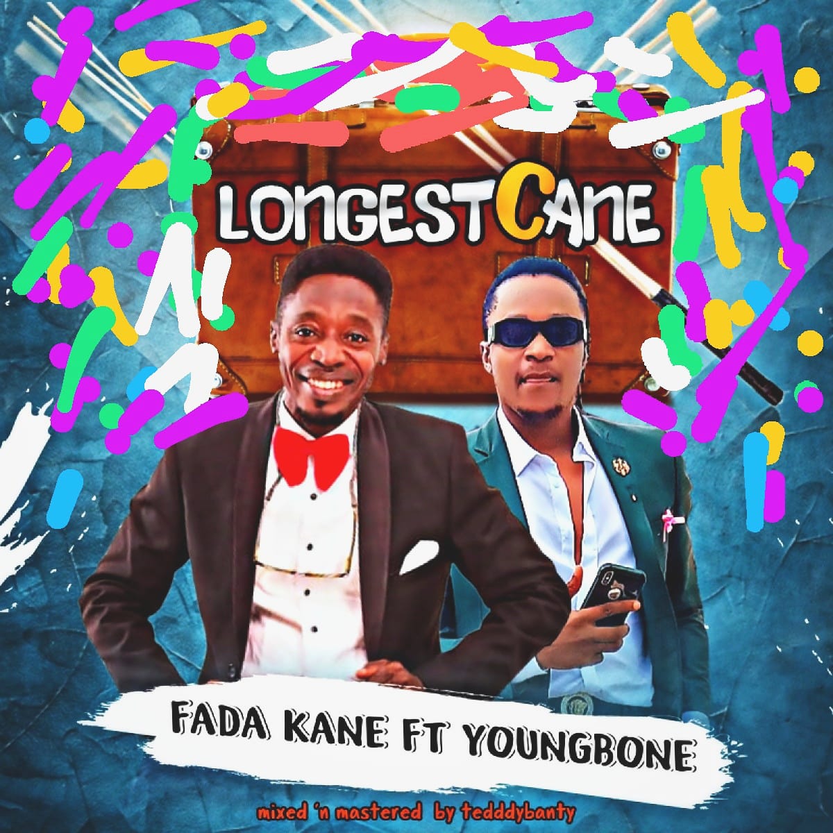fadakane's tweet image. Fada kane X YoungBone 

Get ready for thefadawithdalongestcane challenge 🎵🎤🎹🎸📣📢📯🔉🎹🎺
#Realmoney💰
#Realaction 💃 💃 💃 
#holdonformoredetails📻

Cc @chichinwaafrica 
@comediankoboko 
@iamkelvinkul