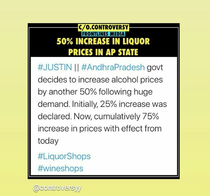mkvprasad99's tweet photo. Increasing in prices of the Alcohol doesn't prevent them to drink.If you make it available at any cost doesn't matter, they buy them at any cost with the money they have else they borrow money from others. It creates huge disturbances in their family &amp; in their lives. https://t.co/8RKU1XbYmp