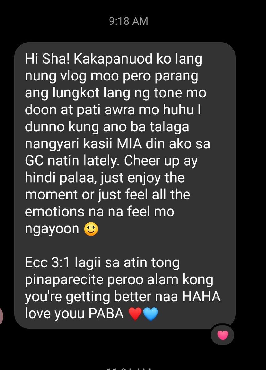 misssharahh's tweet photo. Pagod lang po talaga ako 😅 pero sobrang nakakataba naman ng puso yung ganito 🥺🥰❣️ Thank u friends!!! HAHAHAHAH
WATCH NIYO REN!!! 🤣 #LatestVlog
https://t.co/xI7bY7mVjf https://t.co/FPvV893F65