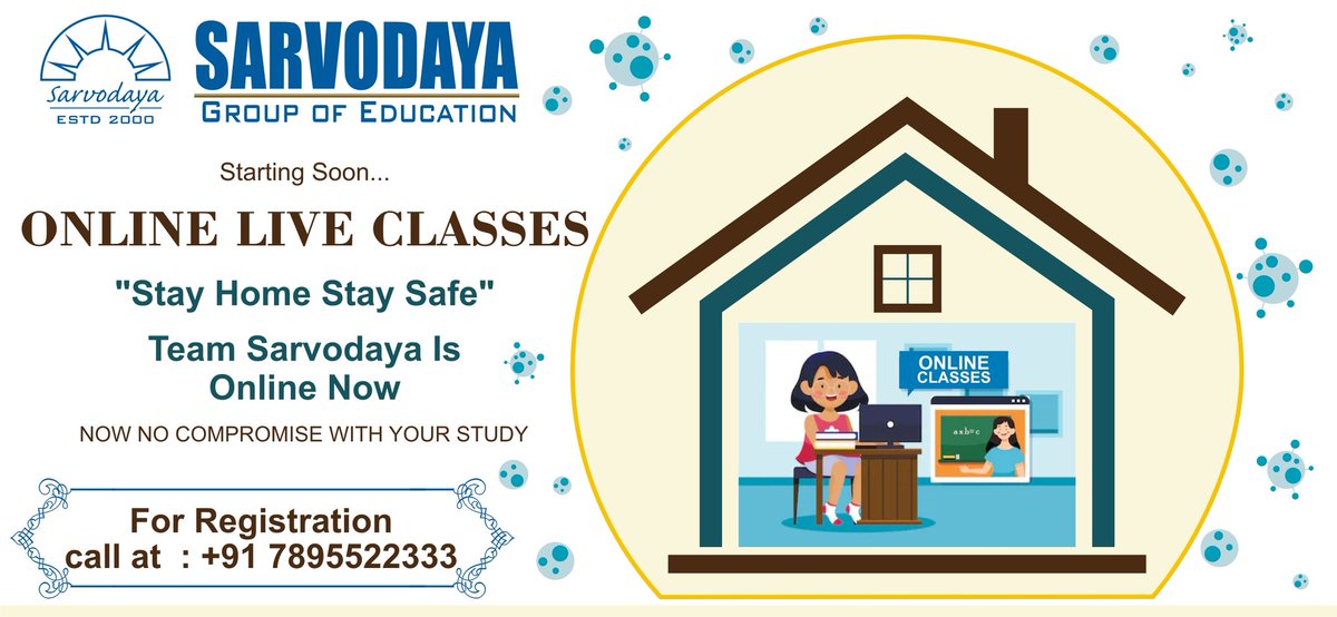 SarvodayaE's tweet photo. #Team_Sarvodaya
#Live_classes
#Stay_home_stay_study
#Registration_open
Call/Whatsapp @7895522333
@SarvodayaE https://t.co/22QrfDzeFE